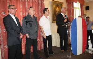Réception par le maire de Sisteron