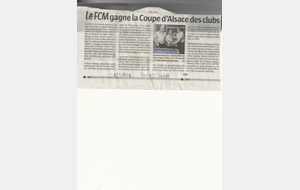 2018-05-24 - Le FCM gagne la coupe d'Alsace des club (L'Alsace)