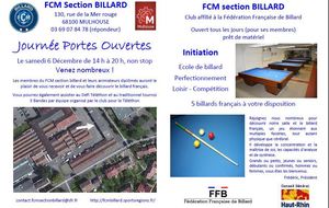 Flyers pour les Portes Ouvertes du 5 décembre 2014