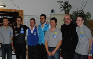 Téléthon 2011 (4-12-2011) - Remise des prix avec M SCHWEITZER (adjoint au sports de Mulhouse)
