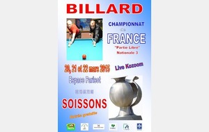 Affiche de la finale de France à SOISSONS