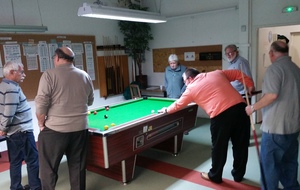 La leçon de blackpool intéresse les joueurs de billard français (merci au professeur, Bernabé VILLAFUERTES)