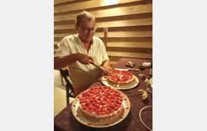 Tarte aux fraises maison