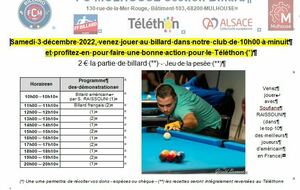 Affiche FCM pour le Téléthon