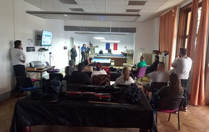 Plein de spectateurs...