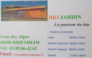Bio-Jardin (DIDENHEIM)