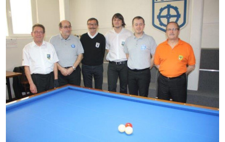 Finale d'Alsace de cadre 42/2 N3 au FCM : Frédéric BLIN 2ème