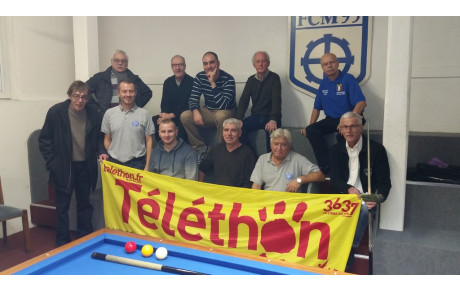Ouverture du site de collecte du club pour le Téléthon
