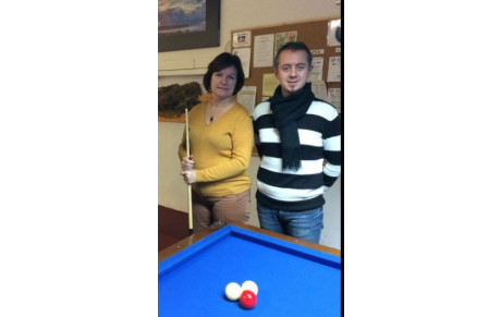 Simone SEGALEN réussit son Billard de bronze !